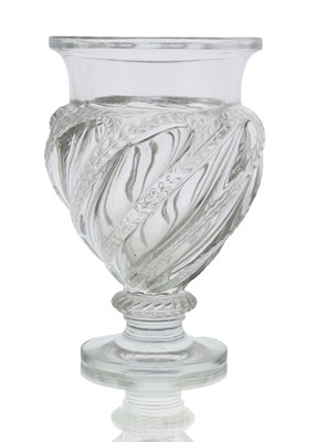 Lot 456 - Marc Lalique, an Ermonville glass vase,...