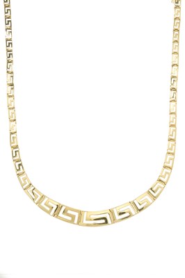 Lot 174 - An 18ct gold necklace