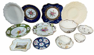 Lot 31 - A collection of ceramics: an 18th century...