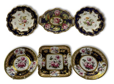 Lot 769 - A collection of 19th-century British porcelain...