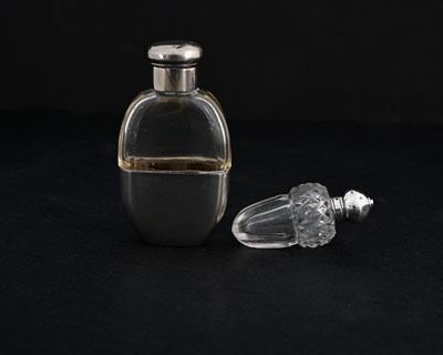 Lot 193 - Two nineteenth-century white-metal scent or...