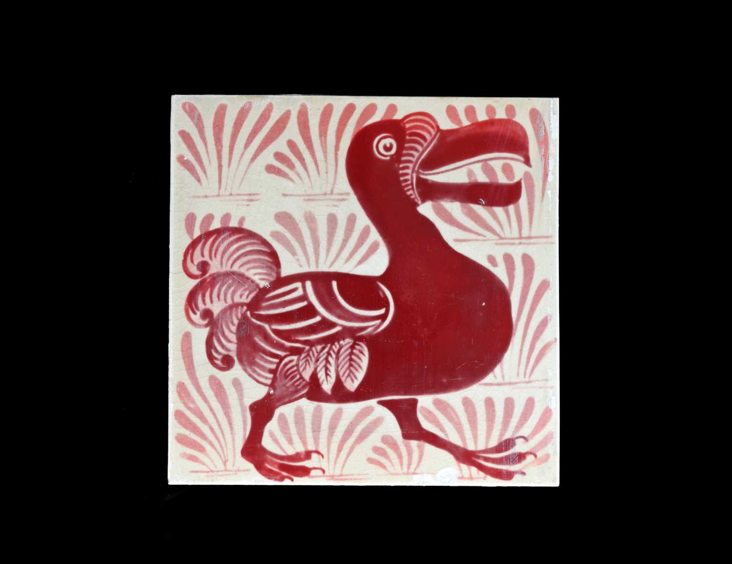 Lot 701 - William De Morgan, an Arts and Crafts ruby