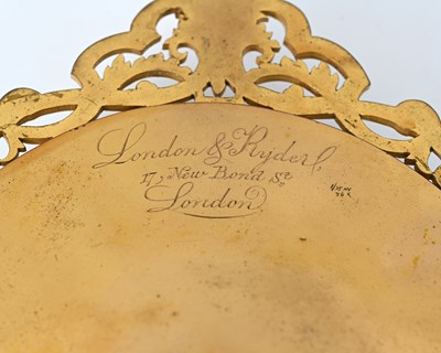 Lot 394 - London & Ryder, 17 New Bond St, London, a late...