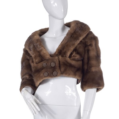 Lot 531 - A ranch mink bolero and stole