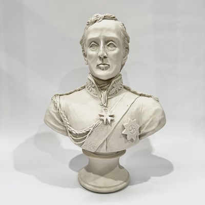 Lot 183 - 'Sculptured Arts Studio' bust of Wellington,...