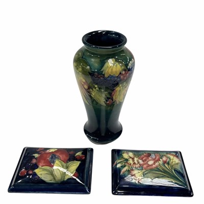 Lot 742 - William Moorcroft, 'Leaf and Berries' vase,...