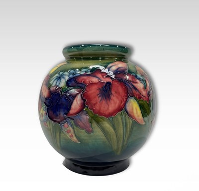 Lot 747 - William Moorcroft, 'Spring Flowers and Orchid'...