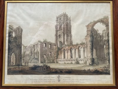 Lot 457 - John Buckler (1770-1851) a coloured print of...