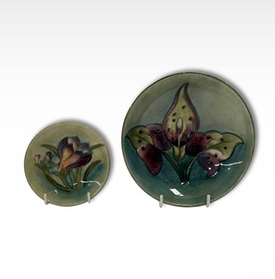 Lot 744 - Walter Moorcroft, 'Arum Lily' footed bowl,...