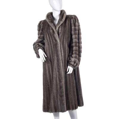 Lot 509 - Schrank, a blue iris mink coat.