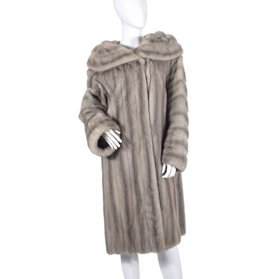 Lot 522 - A sapphire mink coat.