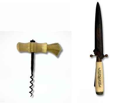 Lot 692 - An FPS Hirschkrone Rostfrei Solingen dagger...