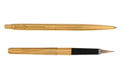 Lot 115 - Parker, a 180 fountain pen and a Classic...