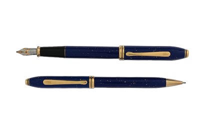 Lot 119 - Cross, a Townsend Lapis fountain pen and...