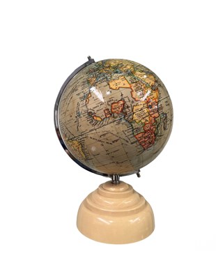 Lot 831 - An 8-inch terrestrial globe by Geographia of...