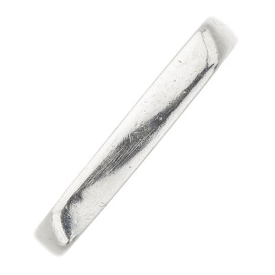 Lot 3 - Frank Gehry for Tiffany & Co. a silver Torque band ring