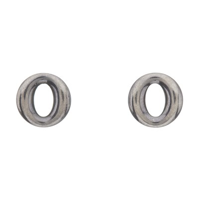 Lot 59 - Elsa Peretti for Tiffany & Co., a pair of silver Sevillana stud earrings