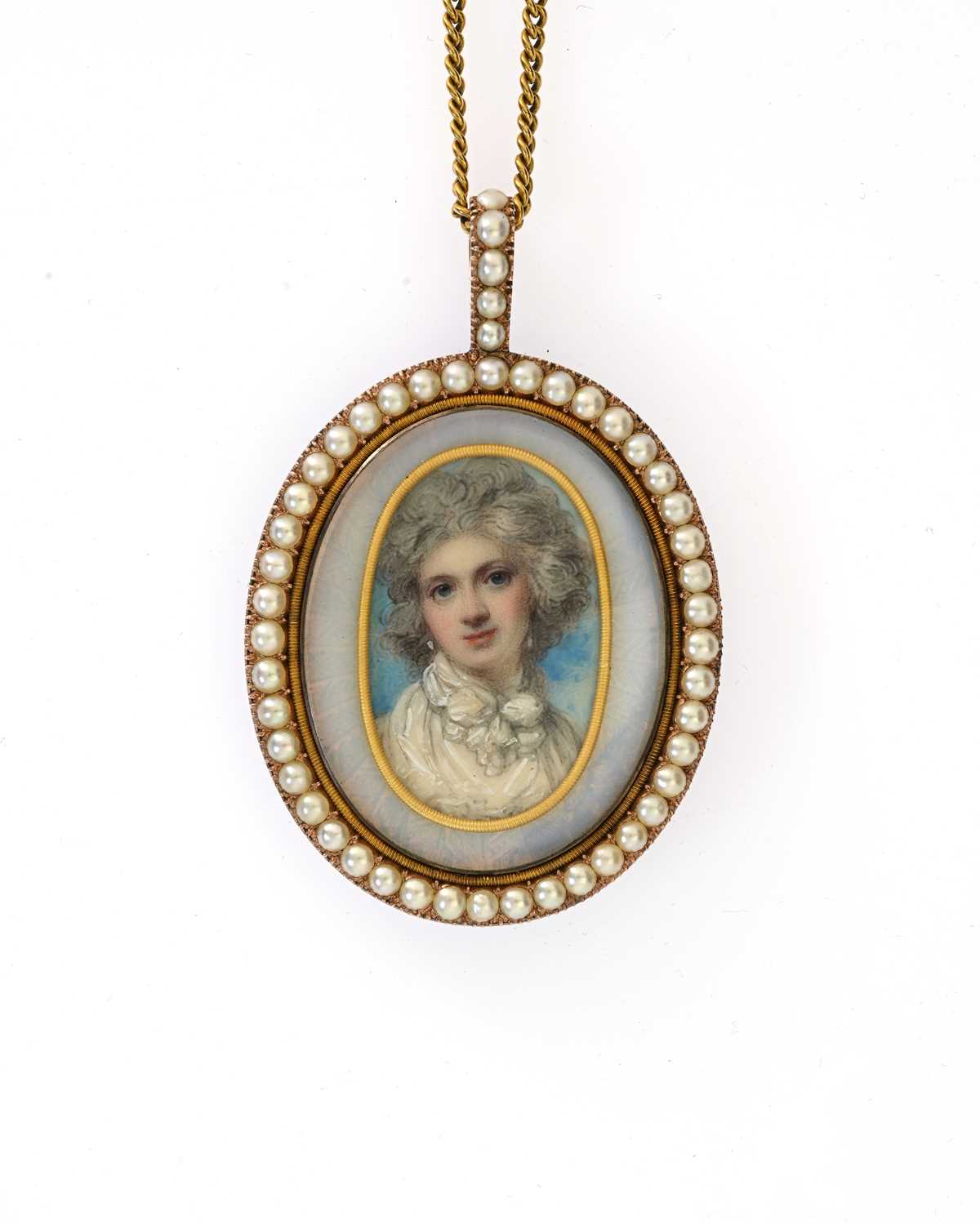 Lot 60 - Attributed to Richard Cosway R.A. (British,...