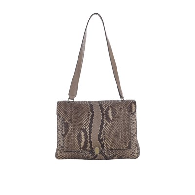 Lot 280 - Anya Hindmarch, a python skin handbag