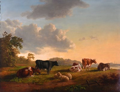 Lot 324 - Eugene Verboeckhoven (Belgian, 1798/99-1881),...