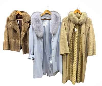 Lot 434 - Three vintage fur coats