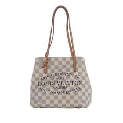 Lot 410 - Louis Vuitton, a damier azur Cabas Adventure PM tote