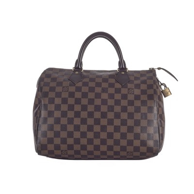 Lot 423 - Louis Vuitton, a damier Speedy 30 handbag