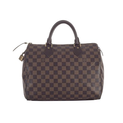 Lot 423 - Louis Vuitton, a damier Speedy 30 handbag