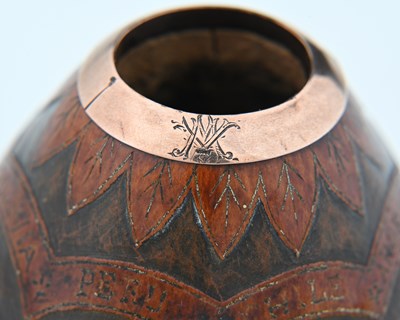 Lot 7 - A South American rose-gold-coloured metal...