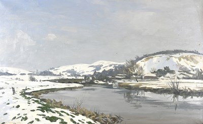 Lot 602 - Donald Towner (British, 1903-1955), Snow at...