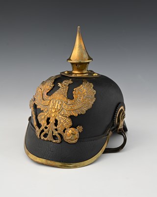 Lot 348 - A German Imperial Pickelhaube helmet, circa...