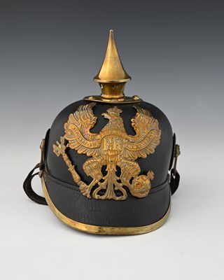 Lot 348 - A German Imperial Pickelhaube helmet, circa...