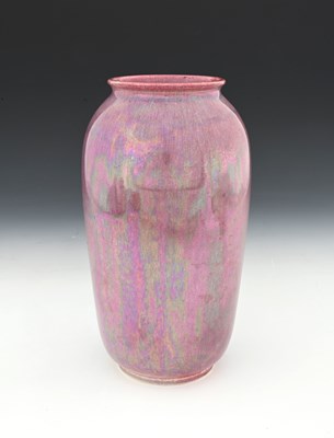 Lot 758 - Ruskin Pottery, a lustre vase, 1915,...