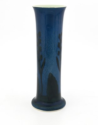 Lot 759 - Ruskin Pottery, a Souffle glazed aquatic vase,...