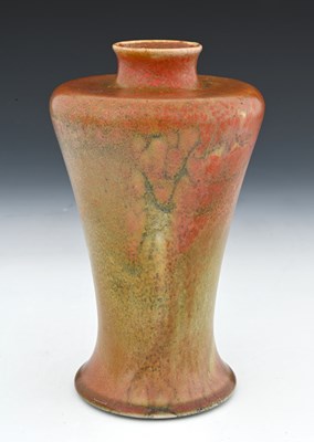 Lot 760 - Ruskin Pottery, a Souffle glazed vase, 1905,...