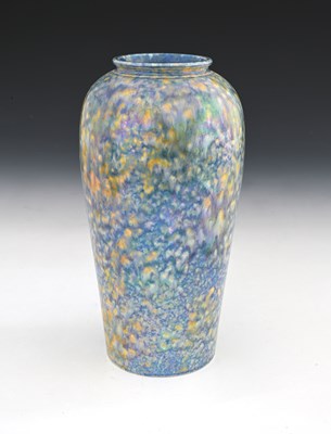 Lot 723 - Ruskin Pottery, a lustre souffle type vase,...