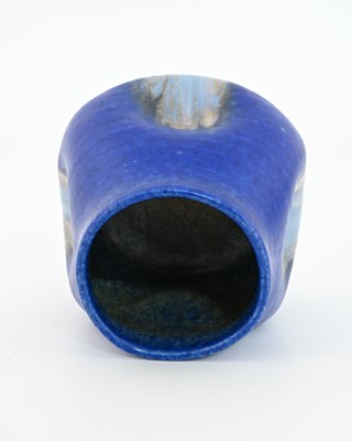 Lot 739 - Ruskin Pottery, a Crystalline vase, 1927,...