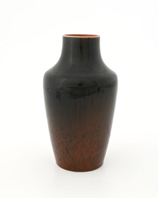 Lot 750 - Ruskin Pottery, a Souffle glazed vase, circa...