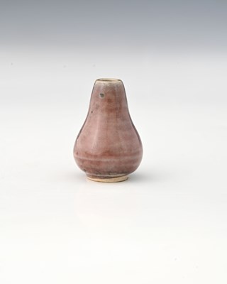 Lot 769 - Ruskin Pottery, a miniature High Fired vase,...