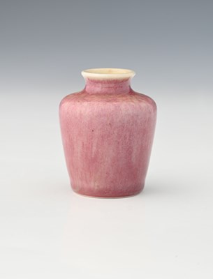 Lot 762 - Ruskin Pottery, a small or miniature Souffle...