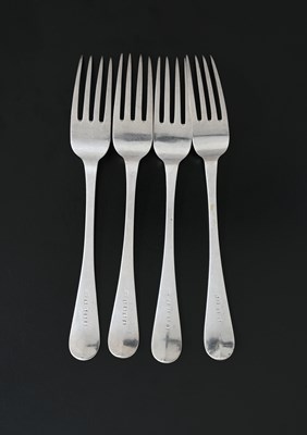 Lot 18 - A set of four Victorian Scottish provincial...