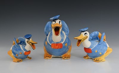 Lot 812 - Walt Disney for Wadeheath, a novelty Donald...