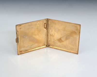 Lot 10 - A George V nine-carat gold Art Deco style...