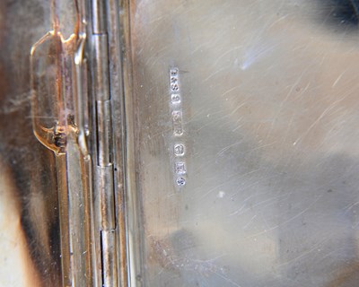 Lot 10 - A George V nine-carat gold Art Deco style...