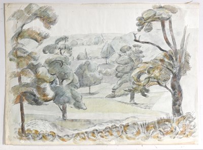 Lot 501 - Lawrence Scarfe (British, 1914-1993), 'Oaks in...