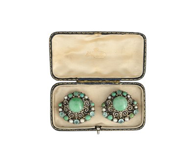 Lot 91 - Dorrie Nossiter, a pair of Arts and Crafts...