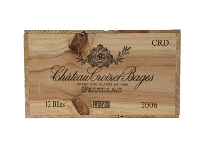 Lot 353 - Chateau Croizet Bages, Pauillac 2006, 12...