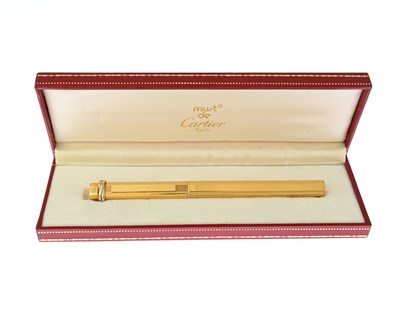 Lot 310a - Cartier, a Must de Cartier Vendome ballpoint pen