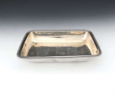 Lot 179 - A George III silver entree dish base, of...