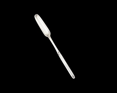 Lot 151 - A George II silver marrow scoop, of...